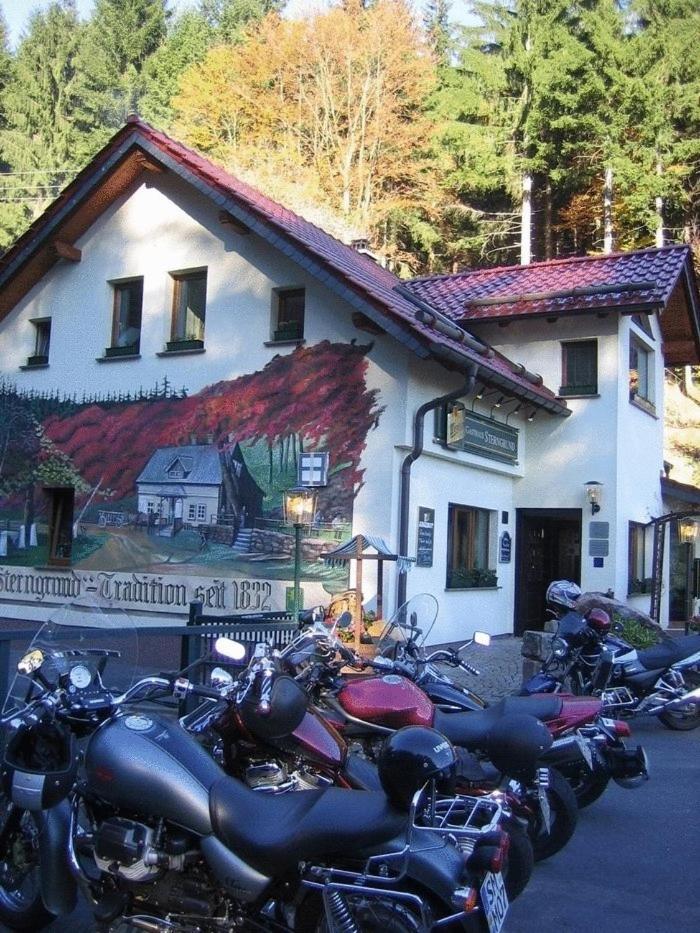 Hotel & Gasthaus Sterngrund Zella-Mehlis Eksteriør bilde